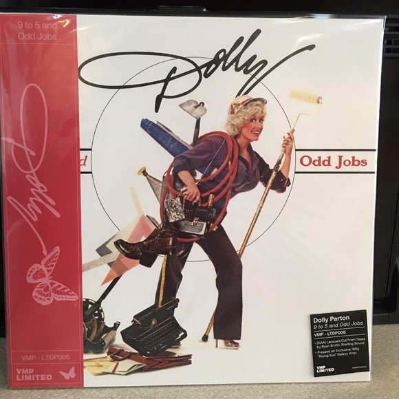 Dolly Parton 9 To 5 and Odd Jobs LP ~ Exclusive 180g Colored Vinyl ~ Brand New! - Picture 2 of 2